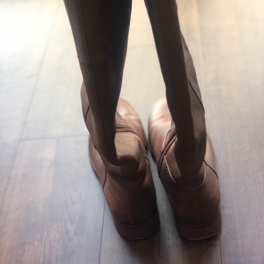 Tory Burch Brown Riding Boot - Picture 5 of 6